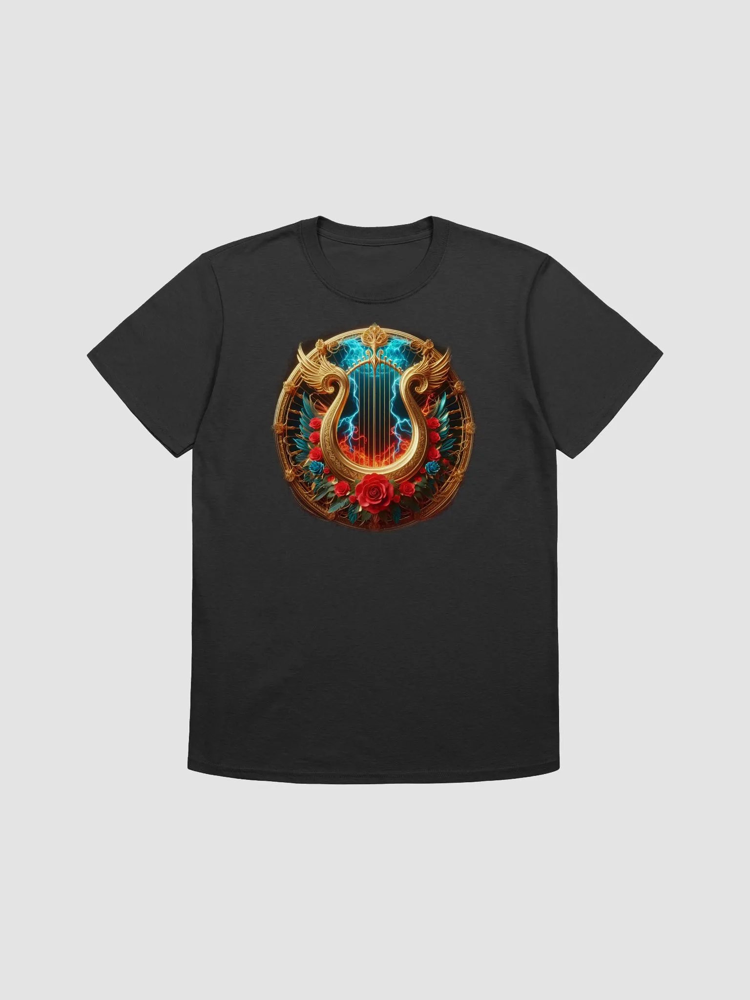 Golden Harp Heraldry - Unisex Harp T-Shirt #18 product image (1)