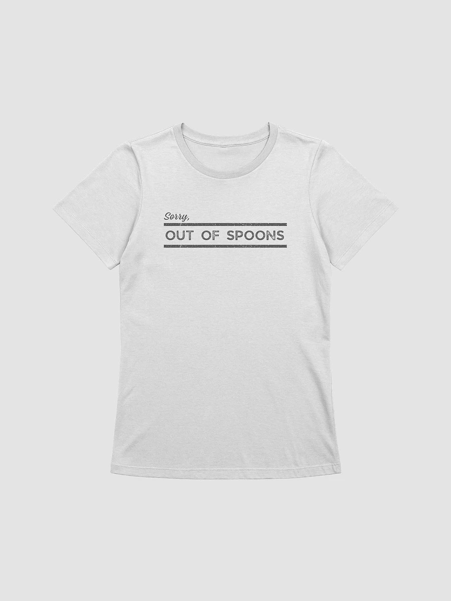 Out of S[poons] Grey Women's Relaxed Fit Tee product image (10)