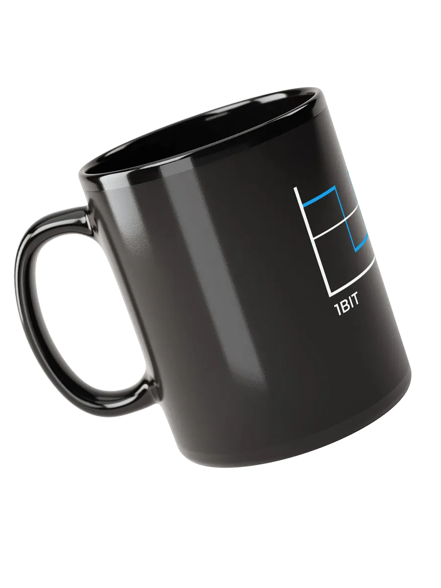 1BIT Graph Mug (black) product image (4)