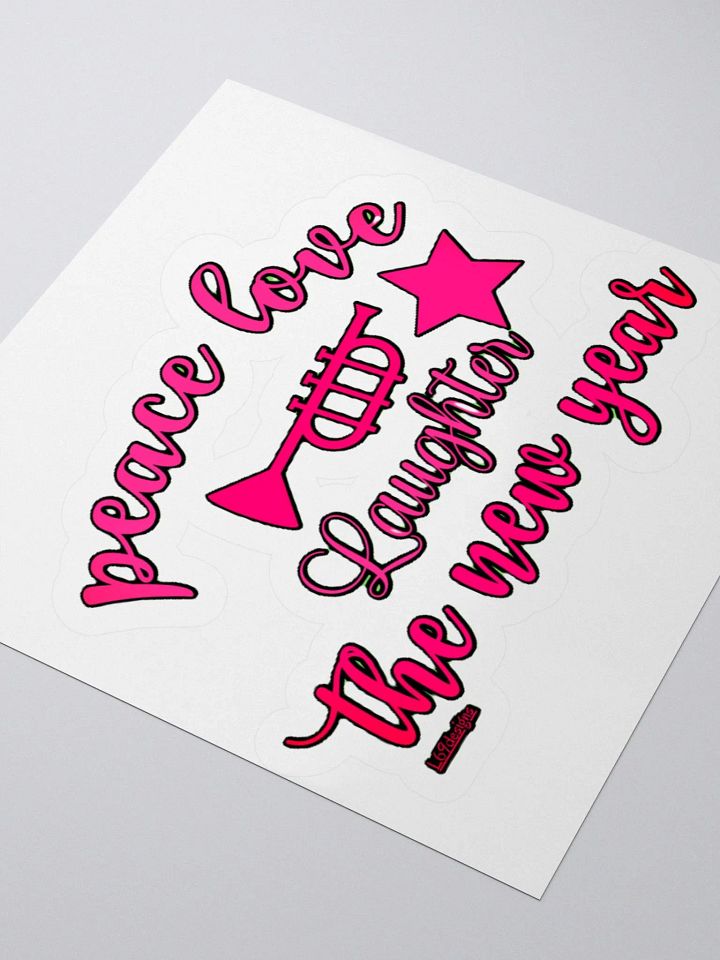 PEACE, LOVE AND LAUGHTER : THE NEW YEAR product image (2)