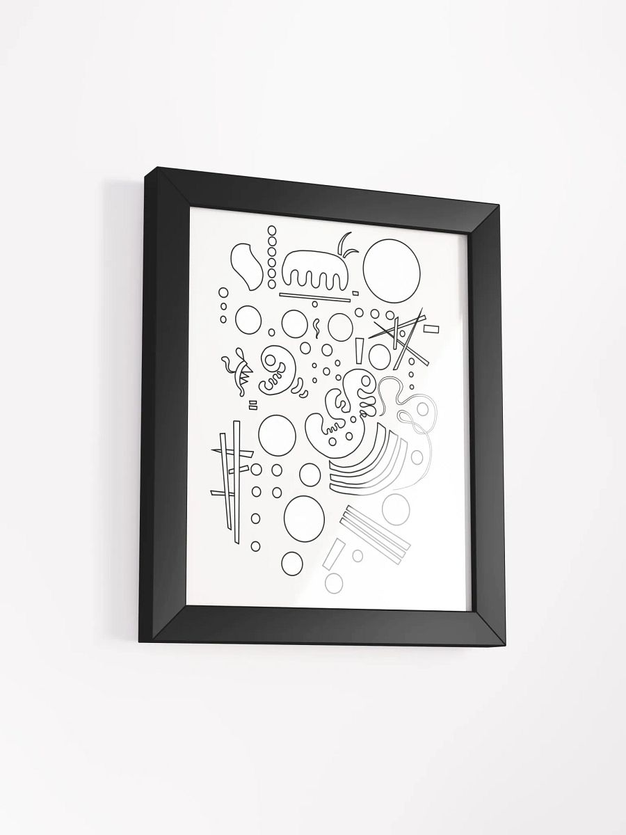 Color-Your-Own Kandinsky's Framed Poster! product image (29)