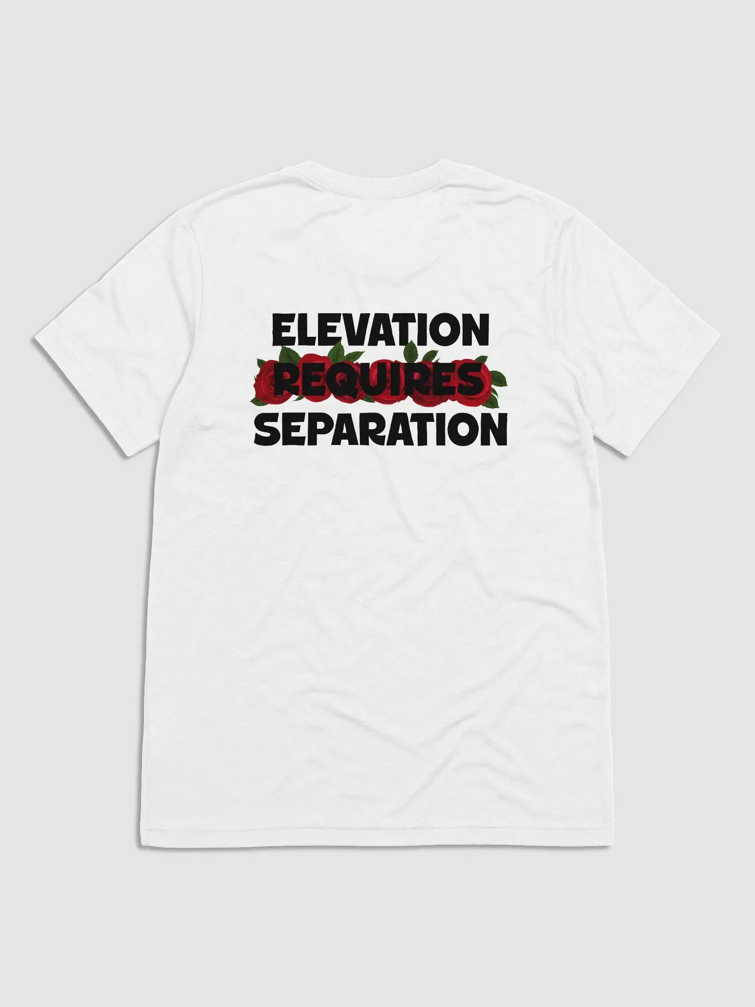 ELEVATION REQUIRES SEPERATION T-Shirt White product image (2)