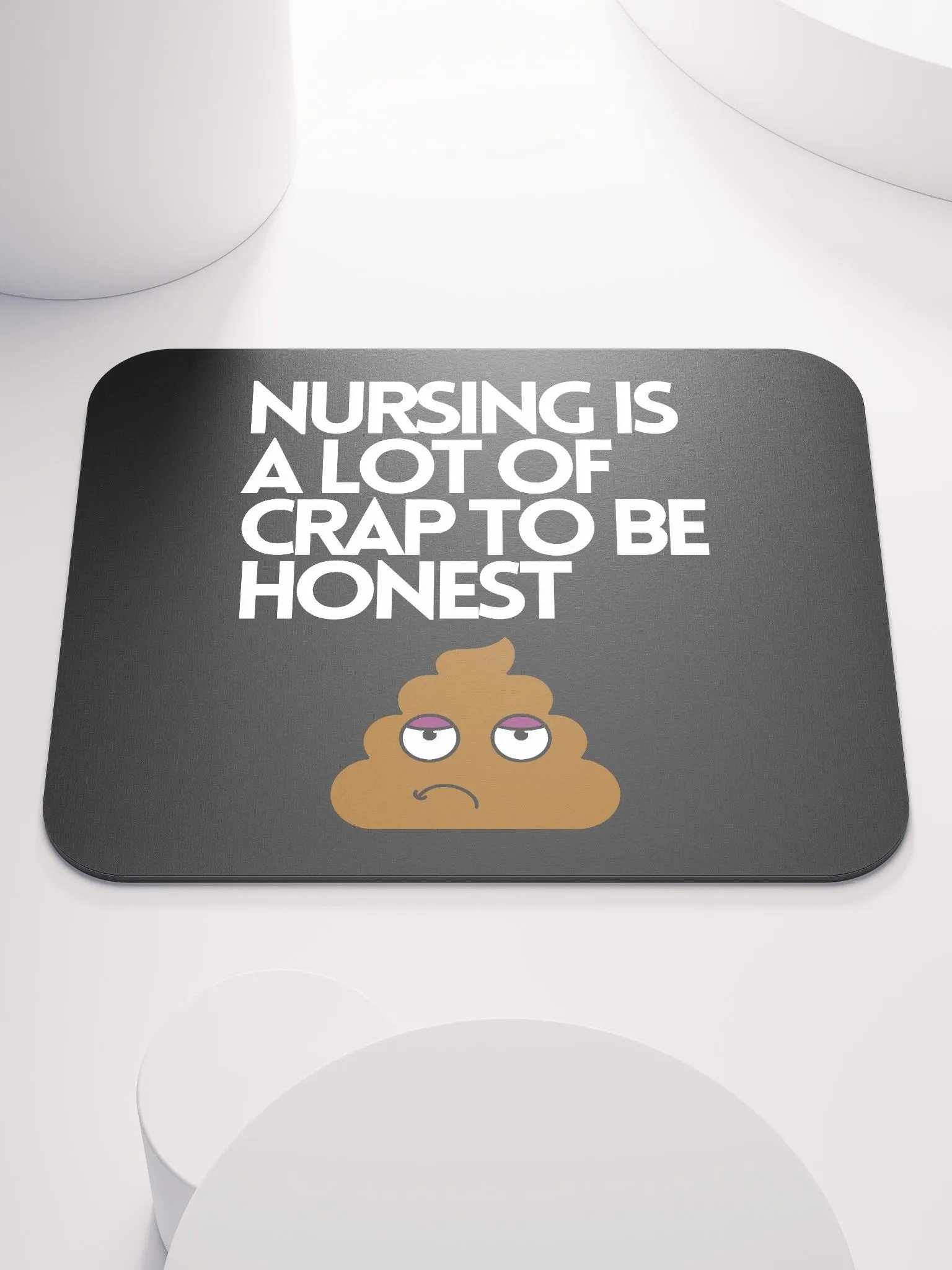 Funny Nurse Mousemat 