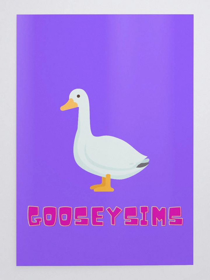 GooseySims (Kiss Cut Sticker Sheet with Background) product image (1)