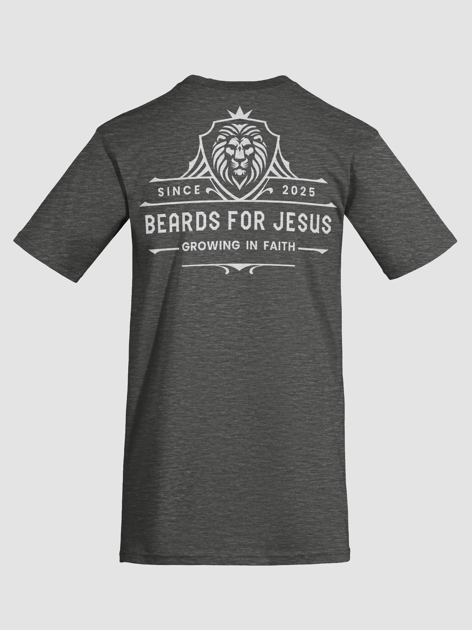 Beards For Jesus Logo Tee - Men's Heavyweight product image (26)