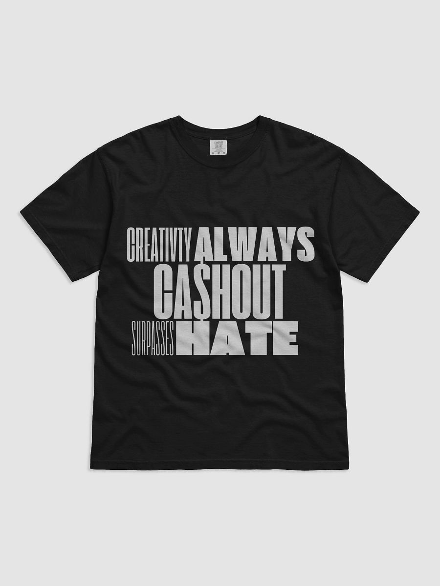 CASHOUT Signature Tee (White Letters) product image (6)