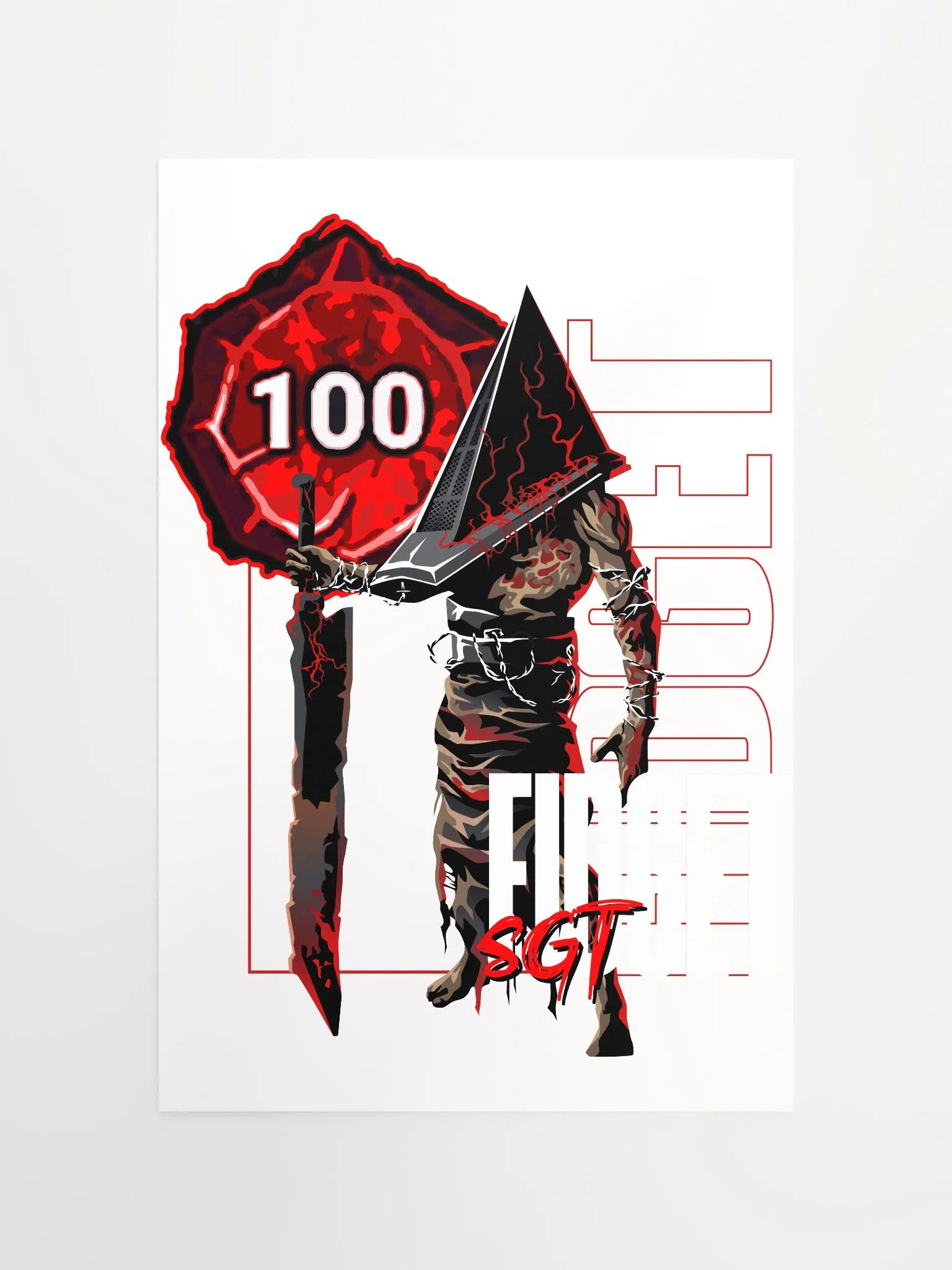 P100 Pyramid Head - Poster product image (4)