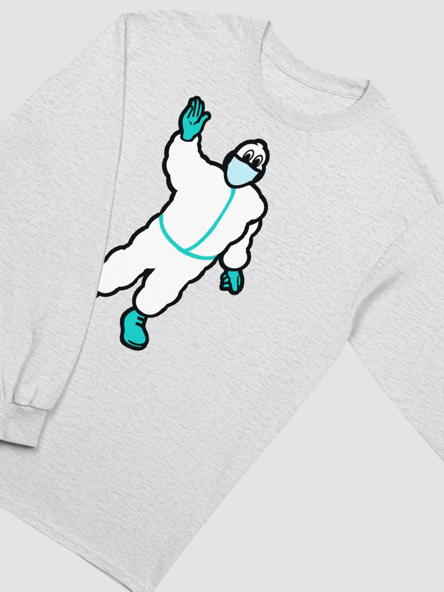 Dr Bibendum Gildan Ultra Cotton Long Sleeve T-Shirt product image (3)