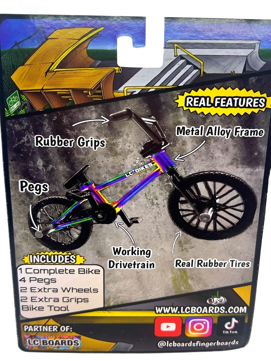 LC BIKES METAL FINGER BMX BIKE BLACK product image (3)