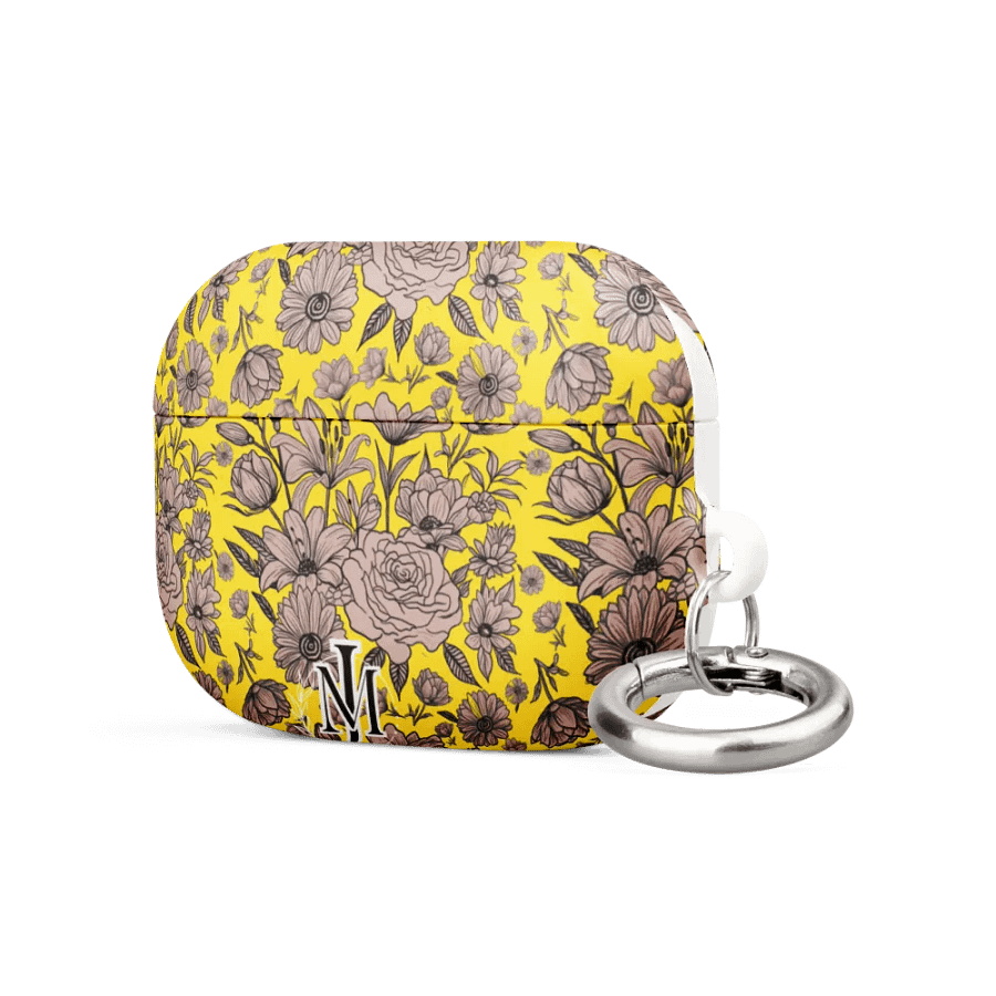 Yellow Flowers AirPod Case product image (2)