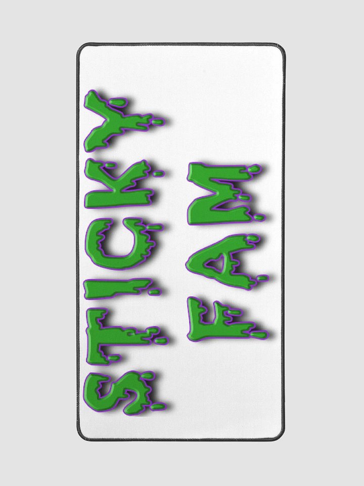 Green StickyFam Desk Mat product image (2)