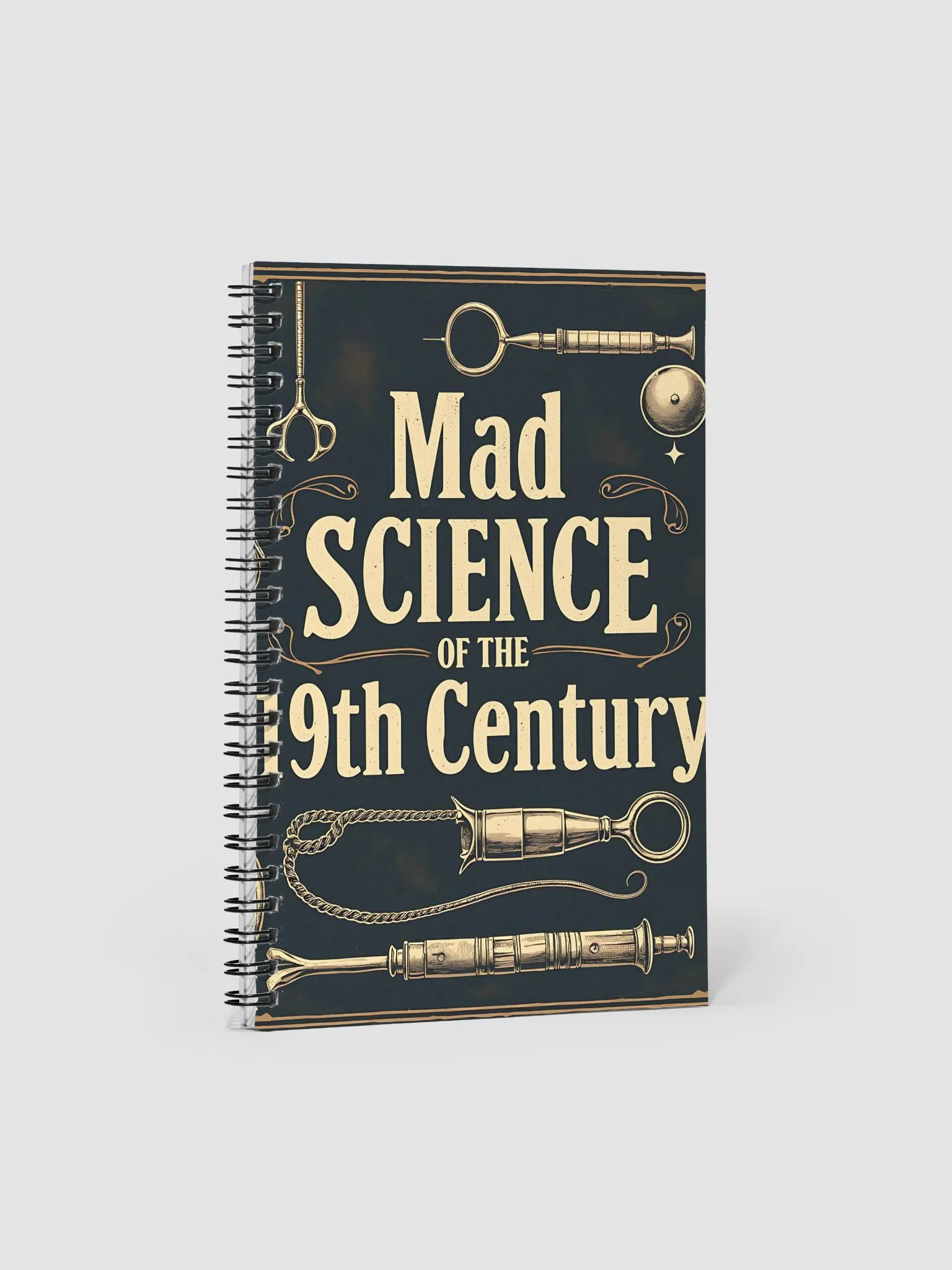 Mad Science 19th Century Spiral Notebook product image (1)