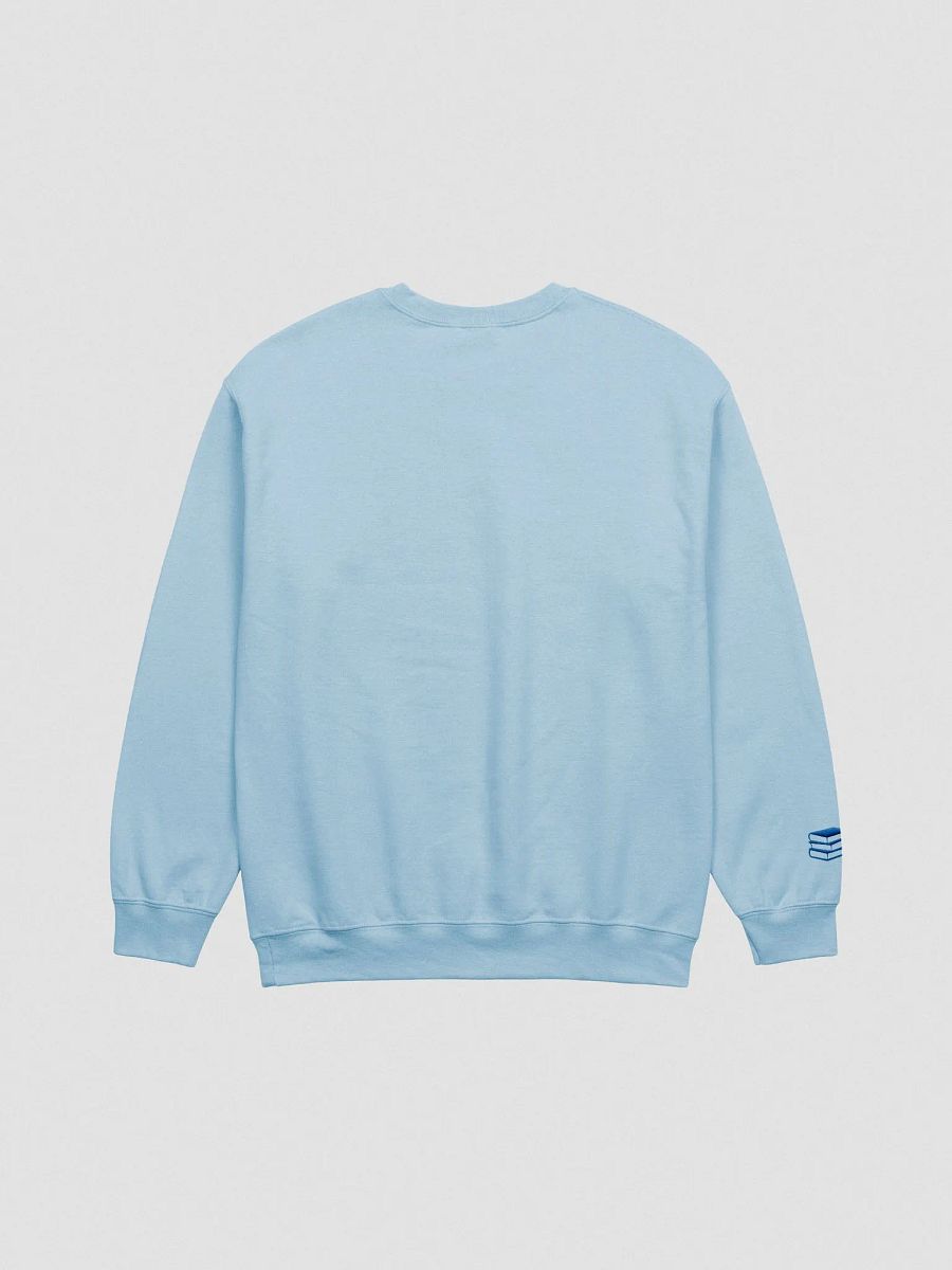 books + yap | embroidered crewneck product image (2)