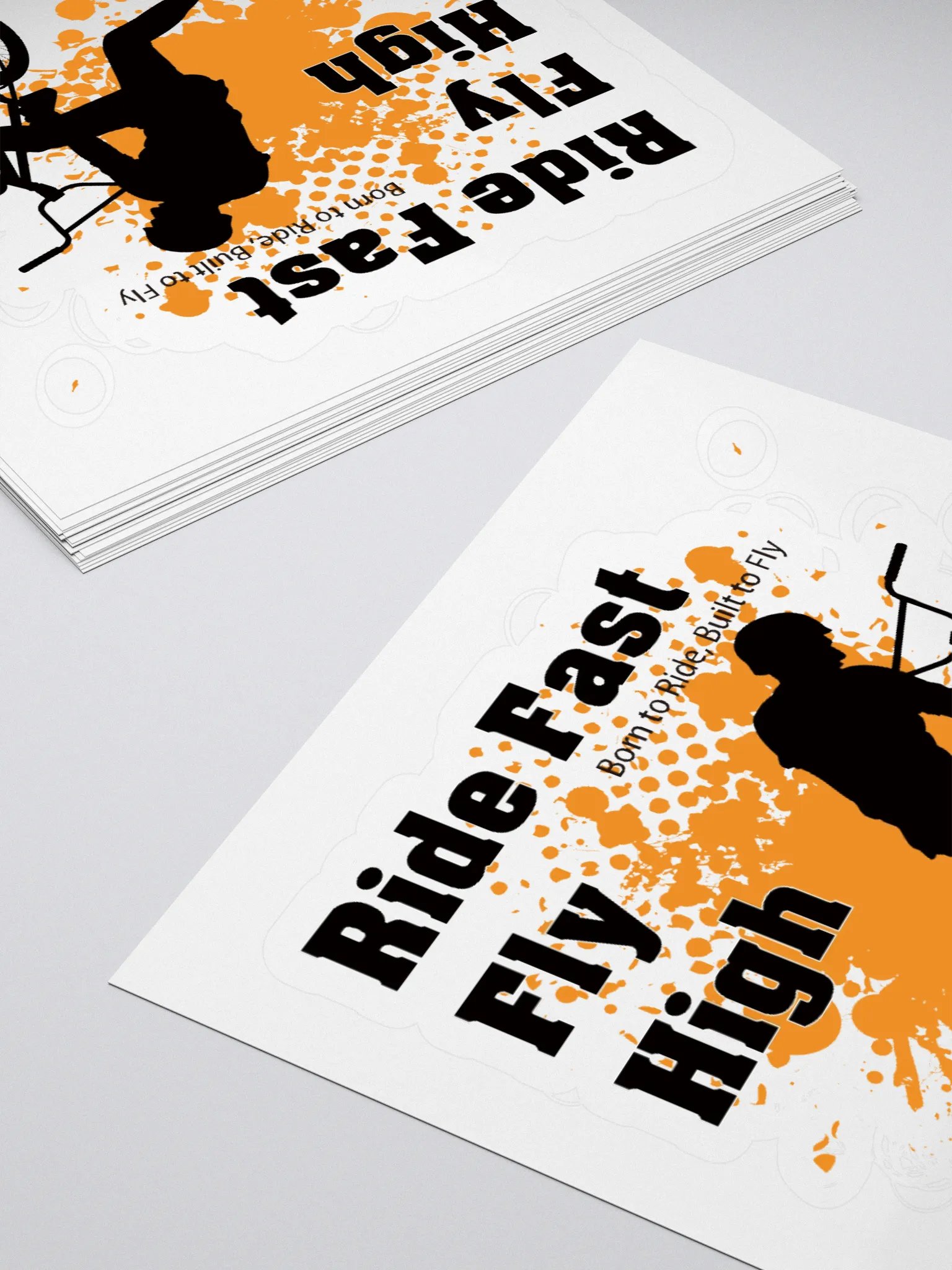 Ride Fast Fly High Kiss Cut Stickers product image (12)
