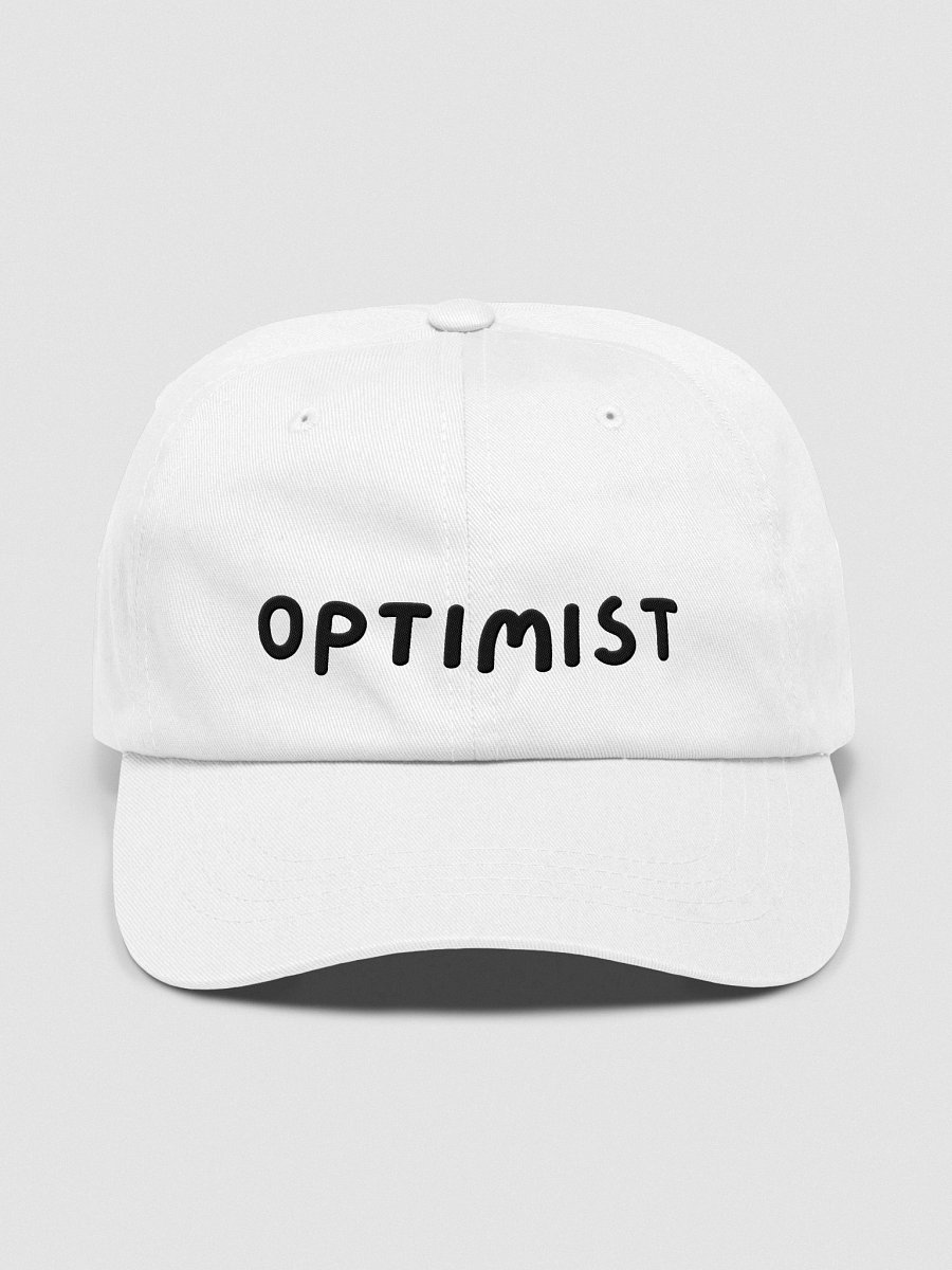 “OPTIMIST” My Vibe Baseball Hat product image (2)