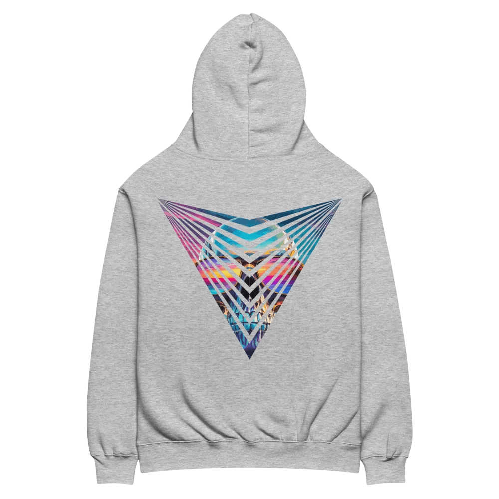 VACIO Skull Vortex Logo Premium Relaxed Fit Hoodie product image (4)