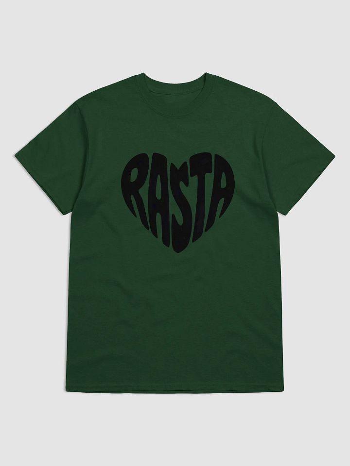 Rasta Heart Streetwear Tee product image (1)