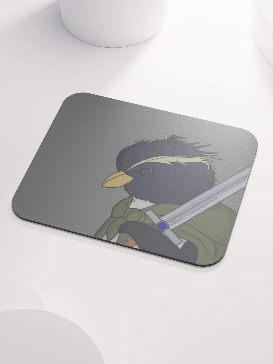 Waddles The Mouse Pad (Grey) product image (3)
