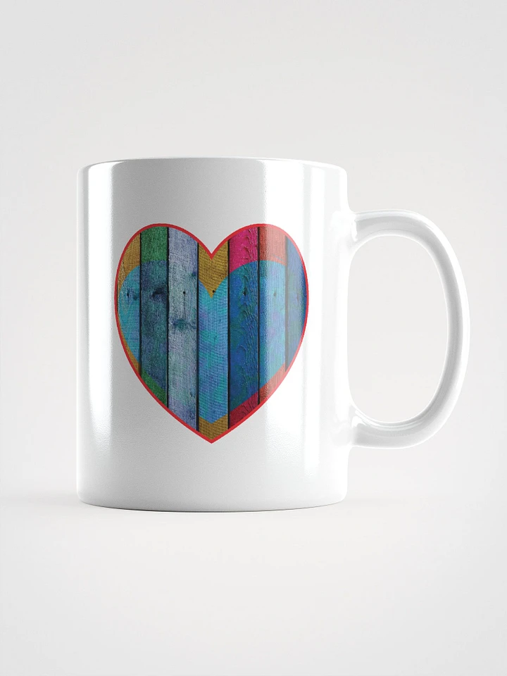 RAINBOW LOVE (HEART, LOVE, UNITY, VINTAGE, RAINBOW, VALENTINES DAY, ROMANTIC, ROMANCE, COUPLE, GIRLFRIEND, BOYFRIEND, HUSBAND, WIFE, RETRO) product image (1)