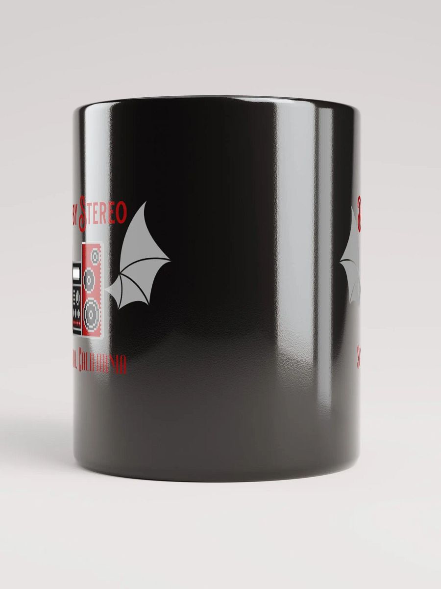 Stereo Black Glossy Mug product image (2)