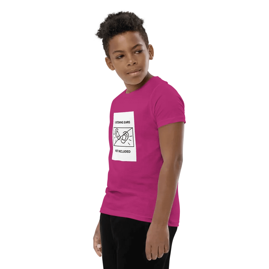 Youth Printed T-Shirt - Listening Ears Not Included product image (83)