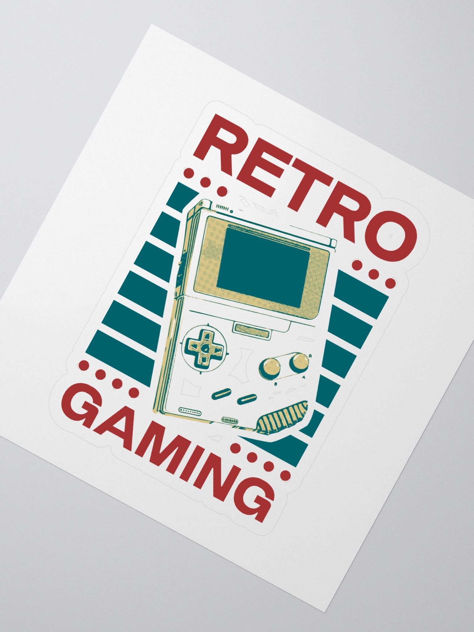 Retro Gaming Console Kiss Cut Stickers product image (2)