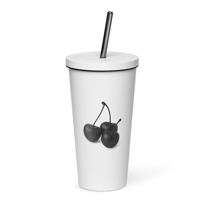 Black Cherries Fruit Stainless Steel Insulated 20 oz Tumbler product image (17)