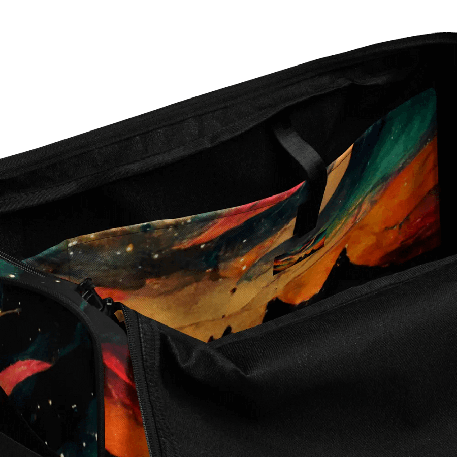 Cosmic Waves Custom Duffle Bag product image (6)