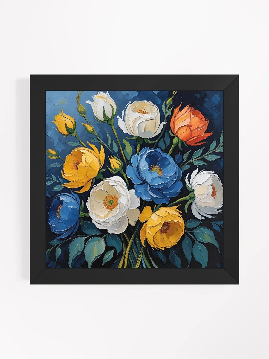 Cluster of Peonies Framed Premium Poster product image (4)
