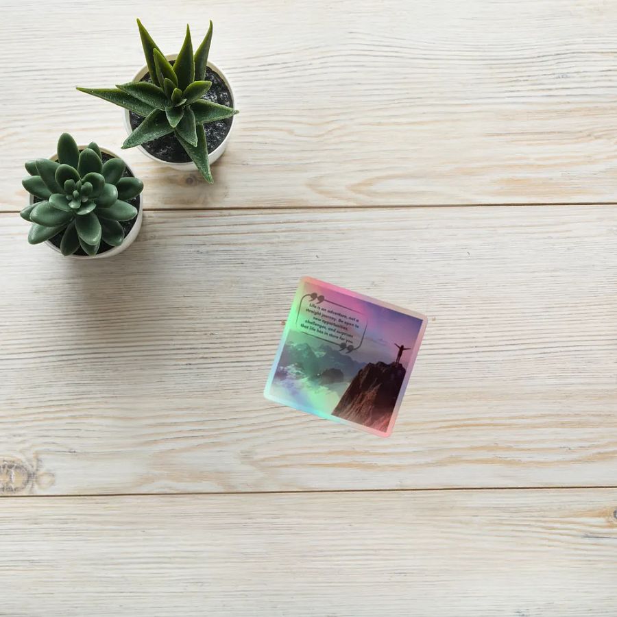 Life Adventure Holographic Sticker Set product image (10)