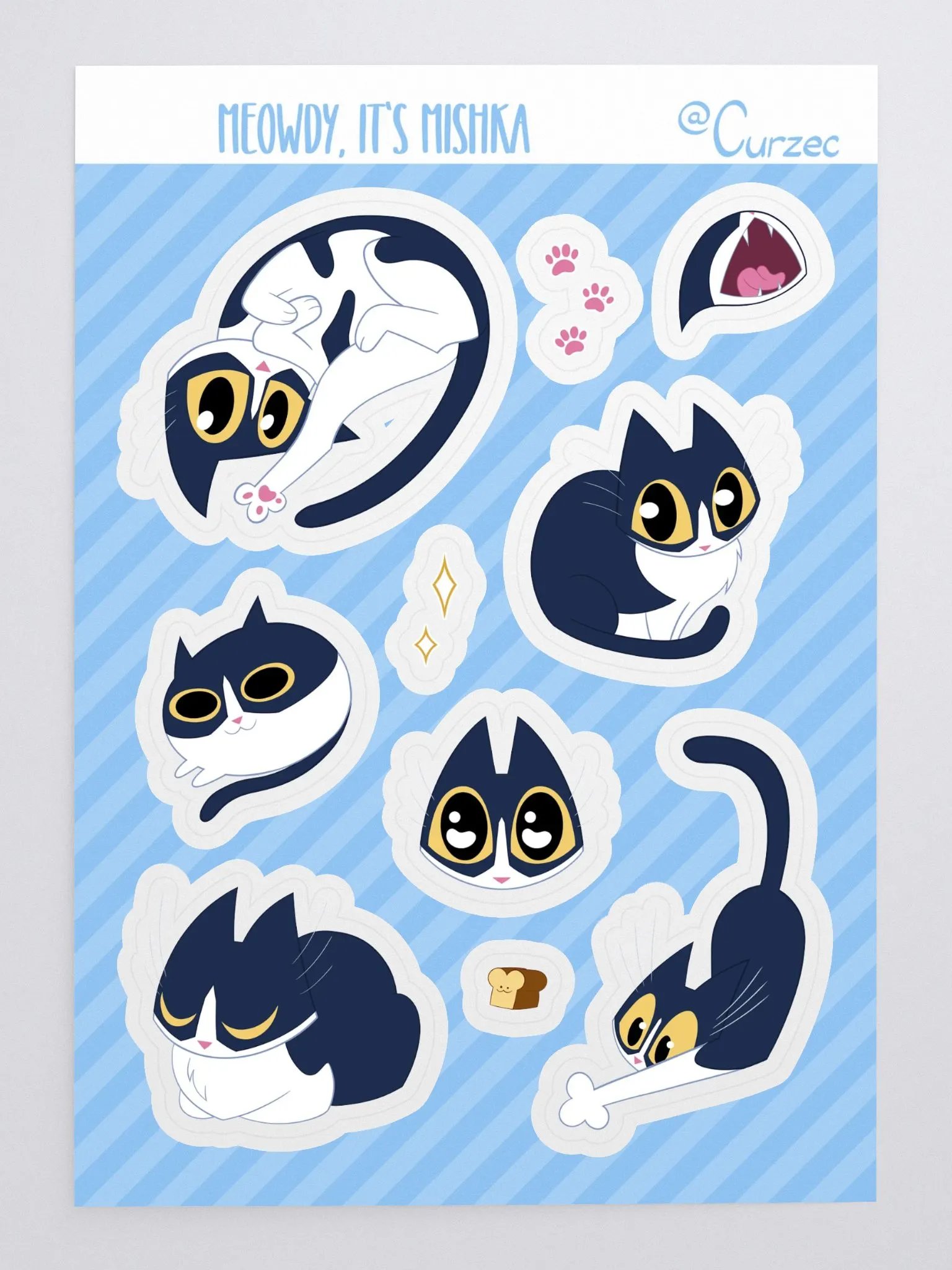 Mishka Sticker Sheet product image (3)