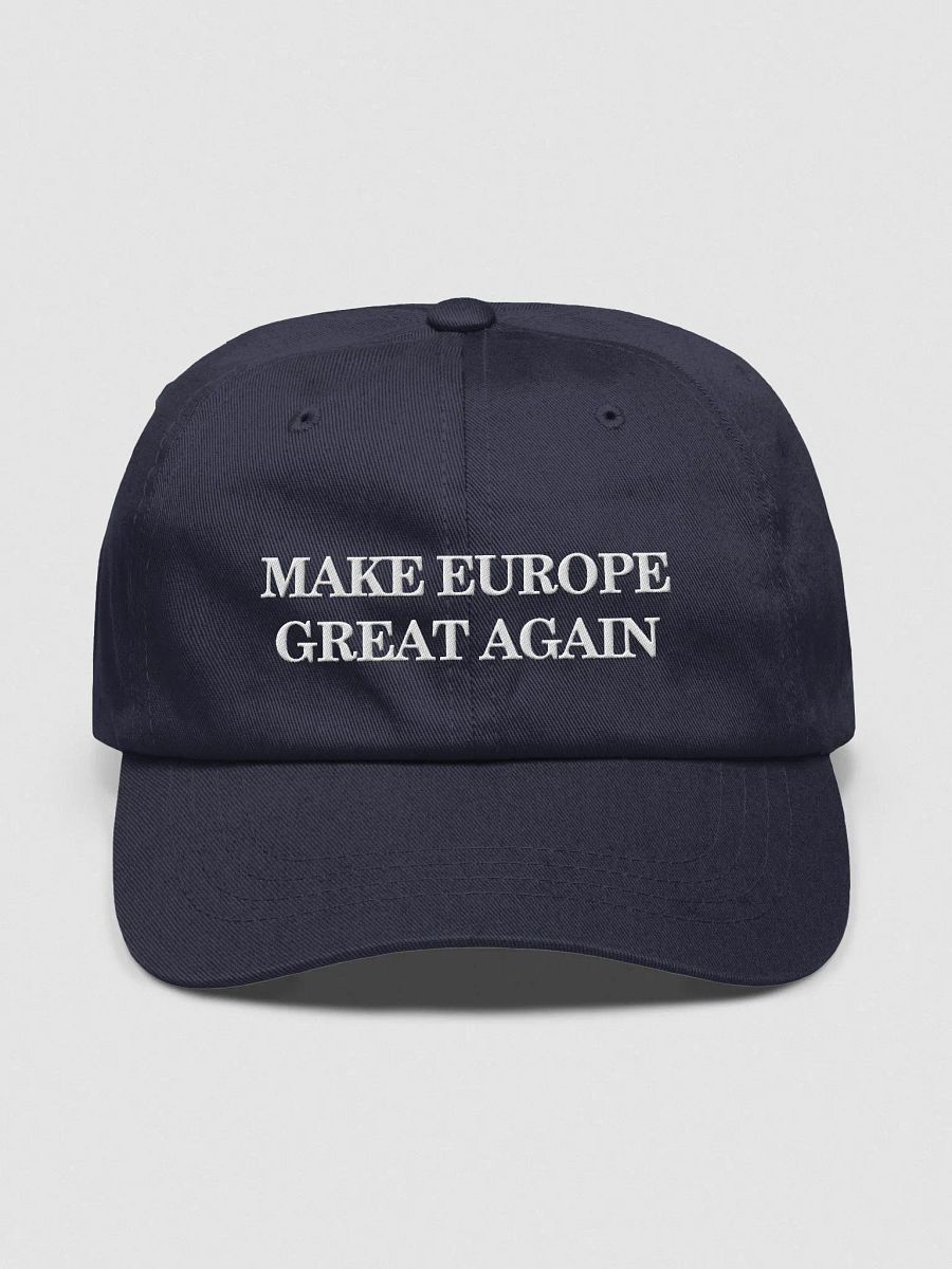 make europe great again cap/hat (MEGA eu/acc official) blue - 100% cotton product image (12)