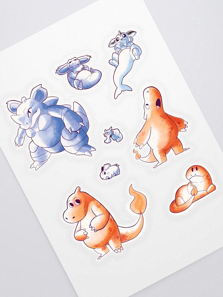 Gen 1 mons stickers 1 product image (1)