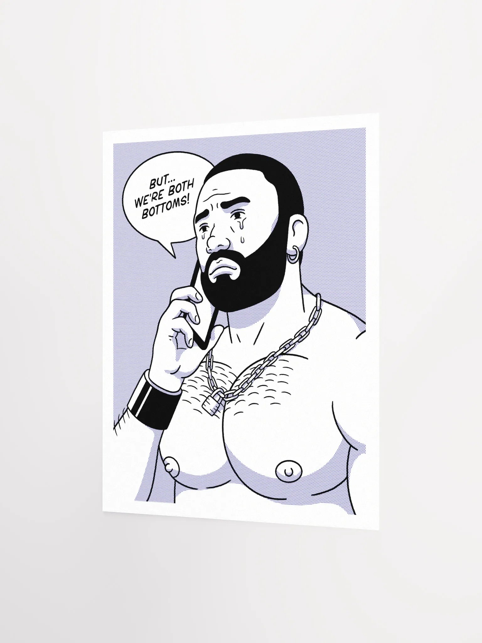 "But We're Both Bottoms" 11x14 Print product image (4)