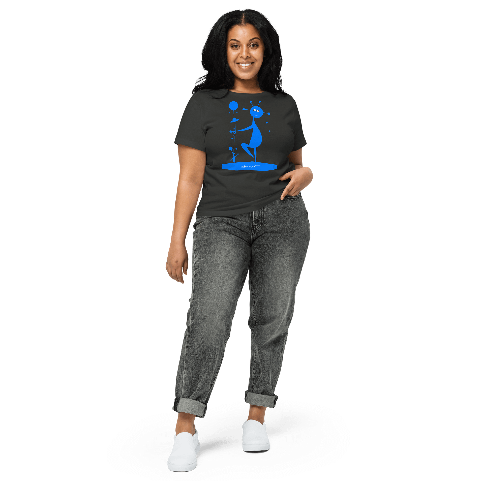 Cotton Heritage Women's High-Waisted Tee product image (41)