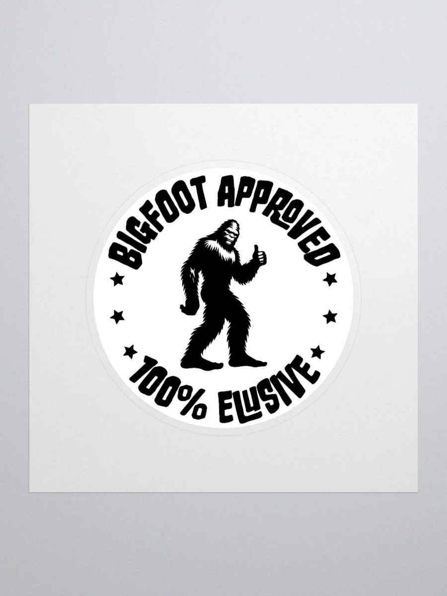 Bigfoot Approved Retro Sticker product image (2)