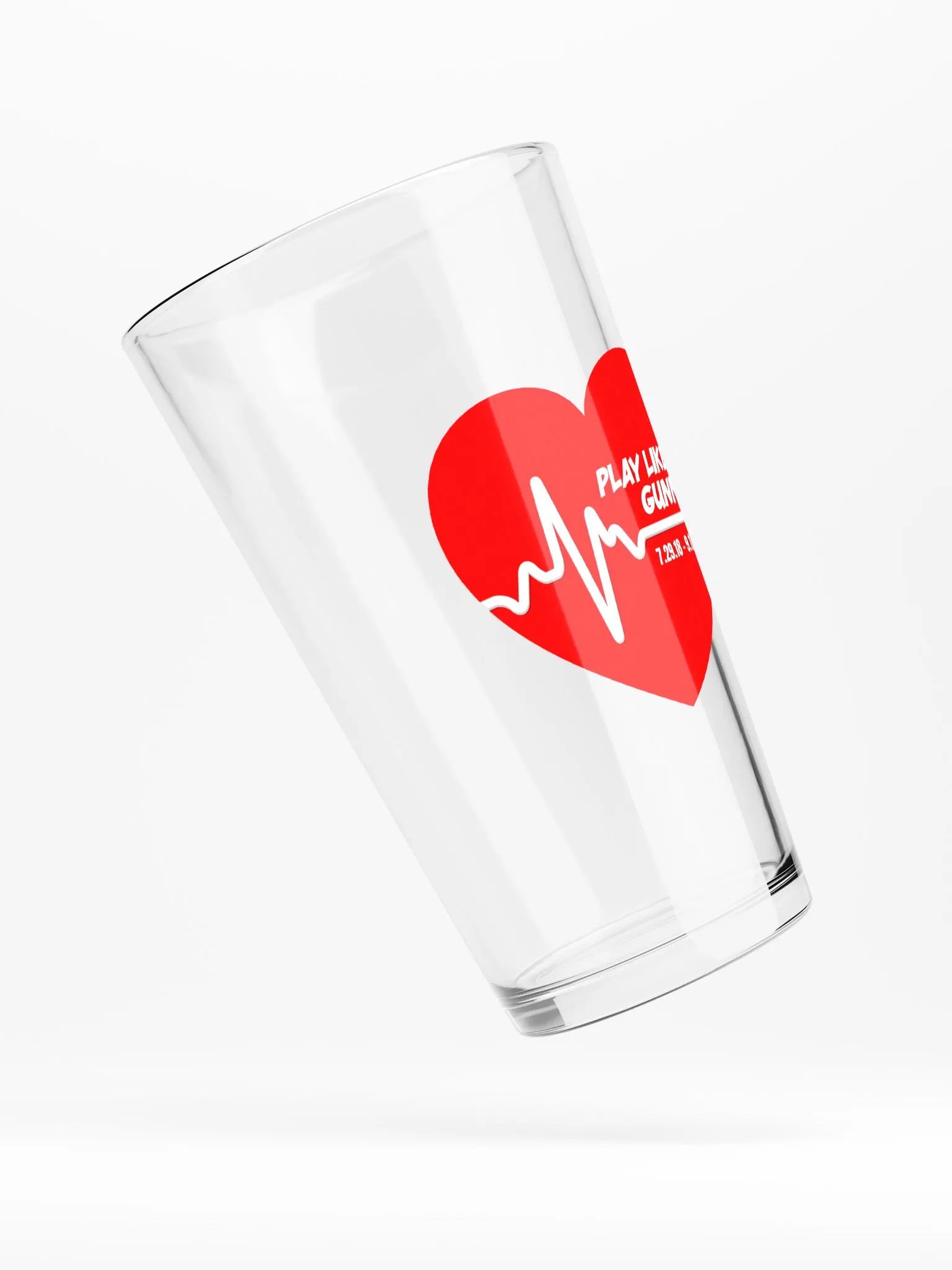 Play Like Gunnar Pint Glass product image (4)
