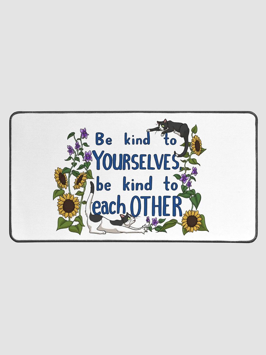 Be Kind Mouse Mat - White product image (3)