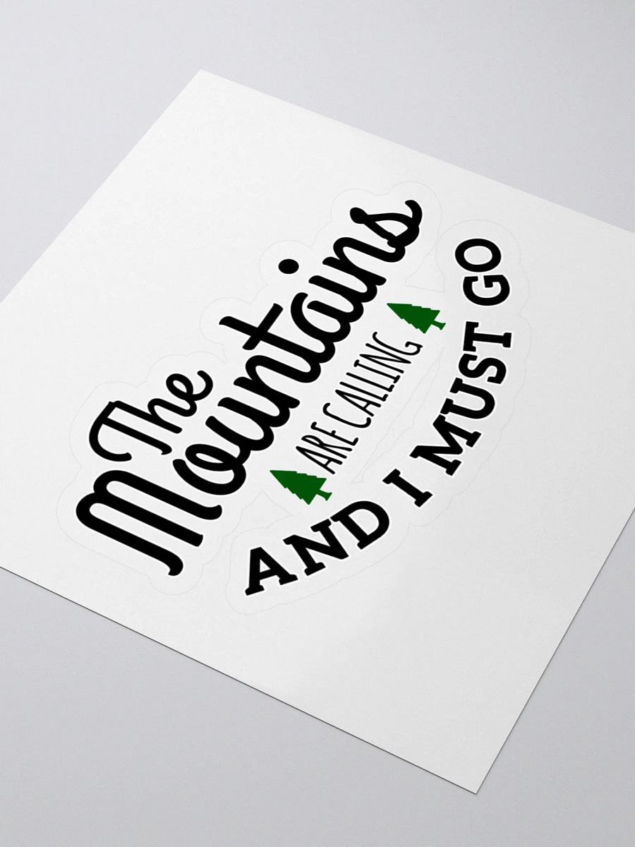 Mountain Calling Kiss Cut Stickers product image (3)