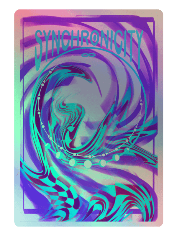 Synchronicity Spiral Sticker product image (3)