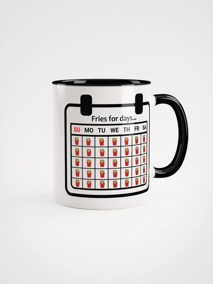 Fries for days... COLORED MUG product image (10)