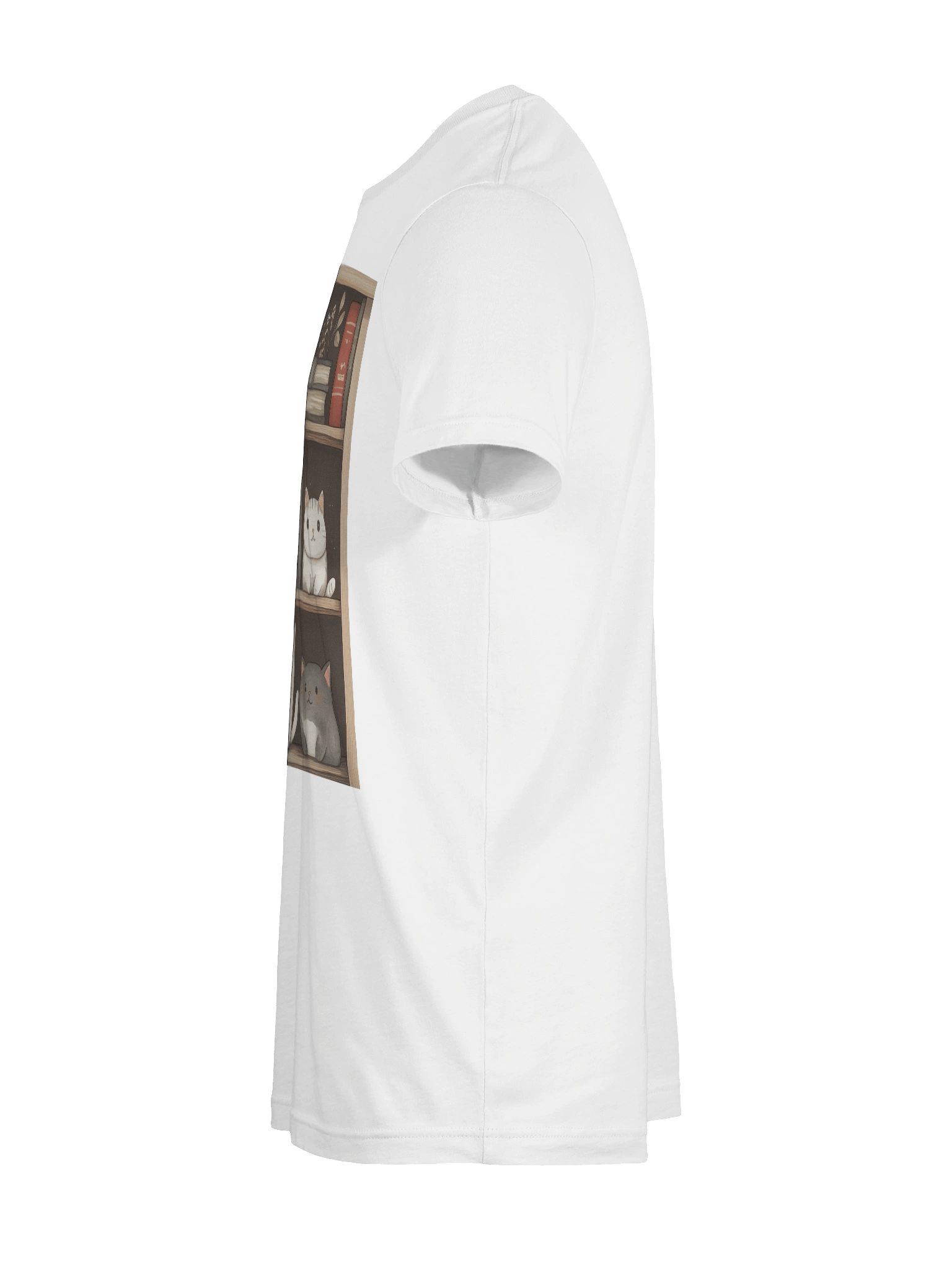 Cat Tales Bookshelf T-Shirt product image (107)