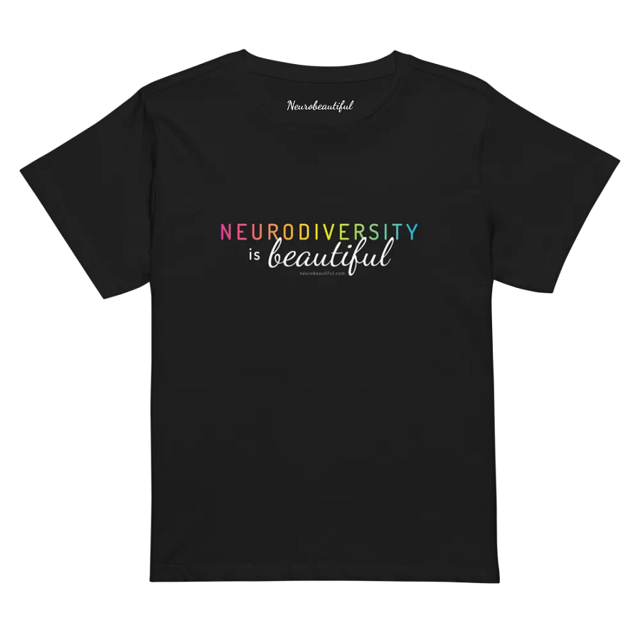 Neurodiversity is Beautiful High-Waisted Tee product image (2)