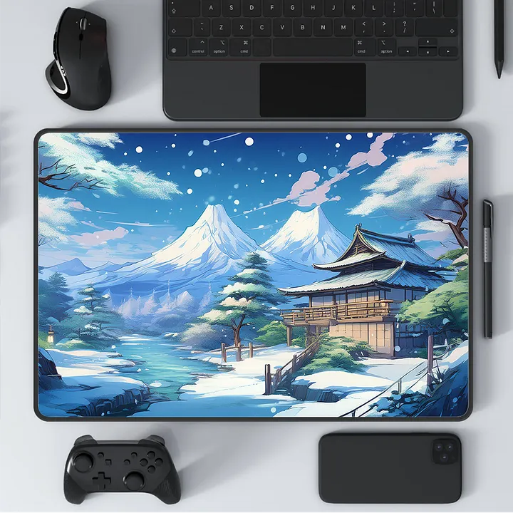 Icy River Large Mouse Pad (12 x 18) product image (1)