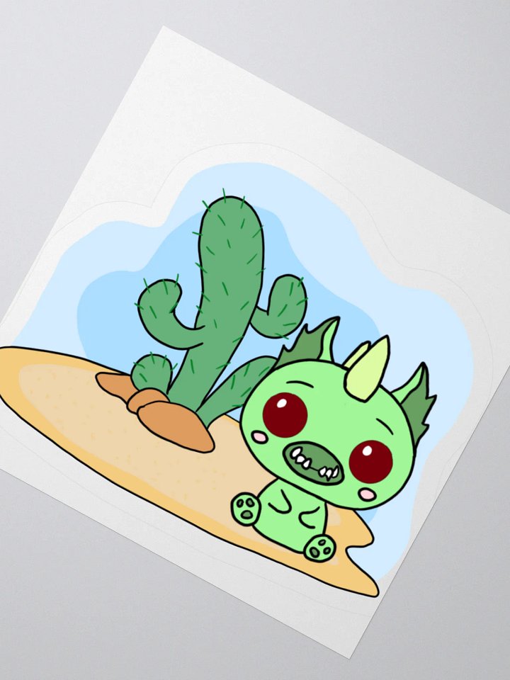 Juan the Chupacabra Cryptikids Sticker product image (6)