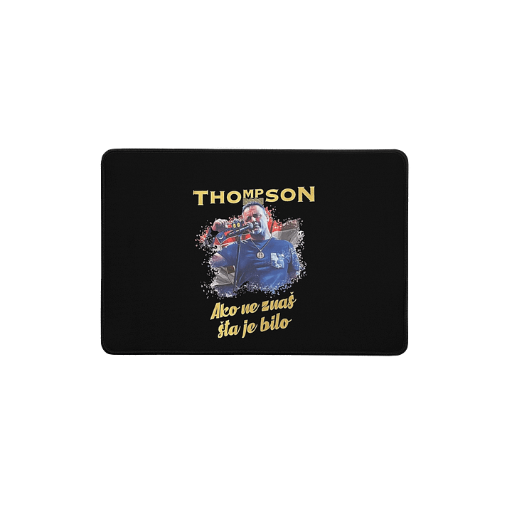 Thompson Ako Ne Znaš Šta Je Bilo Golden Flag Desk Mat product image (1)