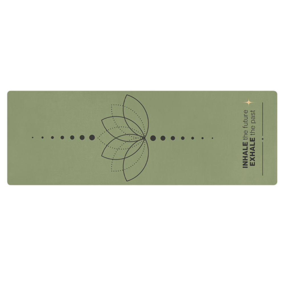Tranquil Lotus Flow Yoga Mat product image (1)