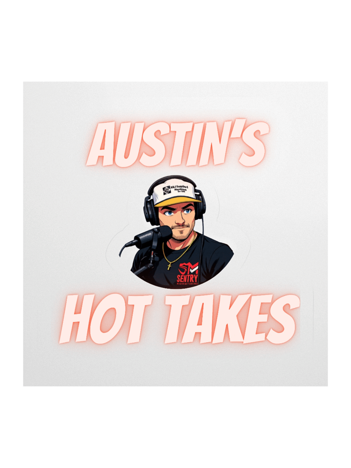 Austin's Hot Takes Sticker product image (1)