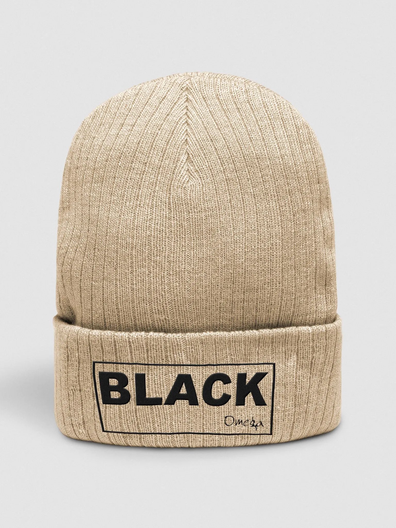 Black By Omega | Ribbed Knit Beanie product image (3)