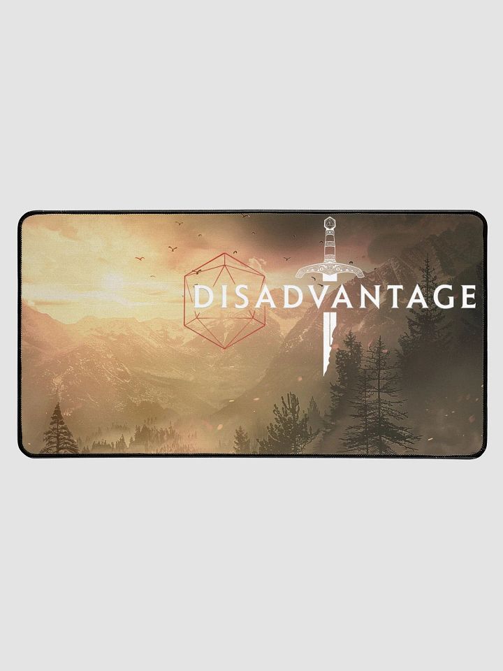 Disadvantage MTG Mat | Burning Dawn | 15.5x31.5 product image (1)